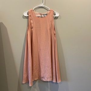 Solemio Pale Pink Shift Dress